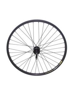 29 Alloy Rear 6/Bolt Disk Wheel 36 Spoke 14gBlack 3/8...